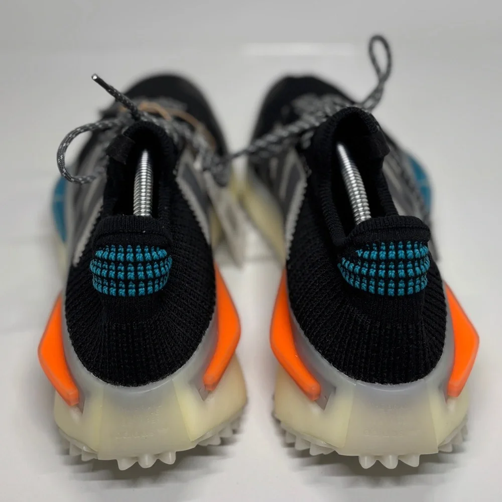Adidas NMD S1 Black Orange Teal Sneakers Men’s 11.5 IF3092 Running Shoes